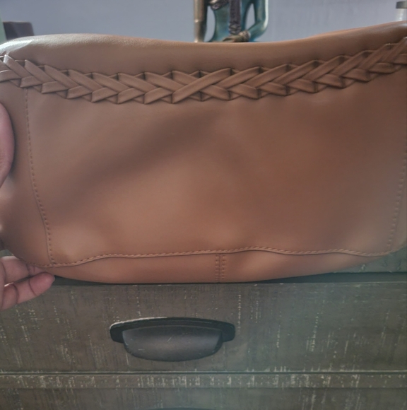 Authentic Vince Camuto brown leather hobo - Picture 4 of 4